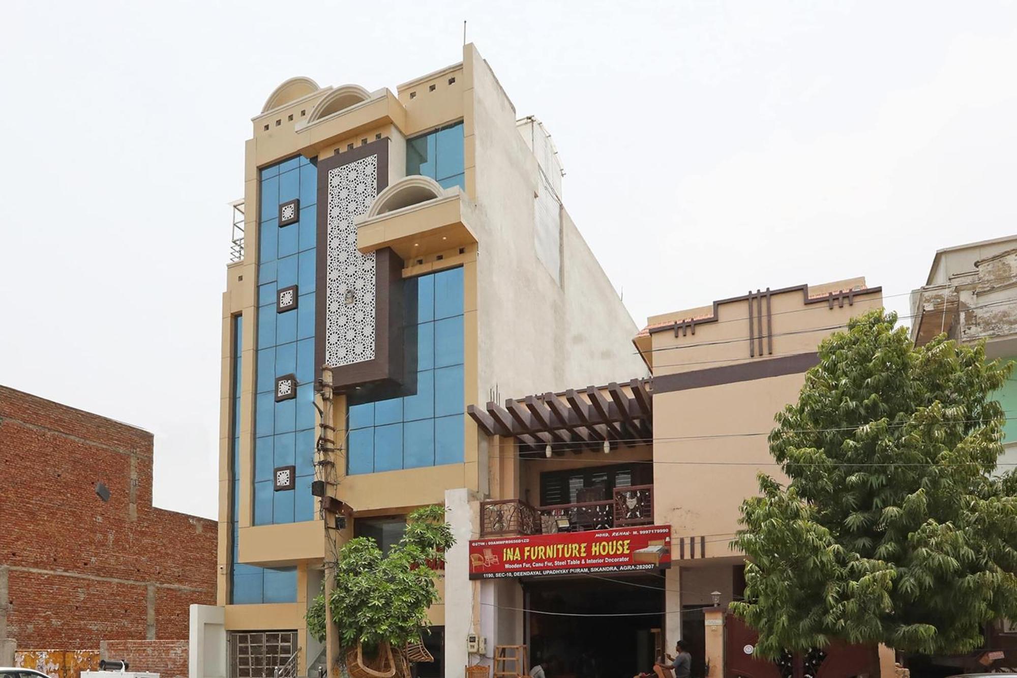 Oyo Hotel Vaishnavi Heritage Inn Agra  Exteriör bild